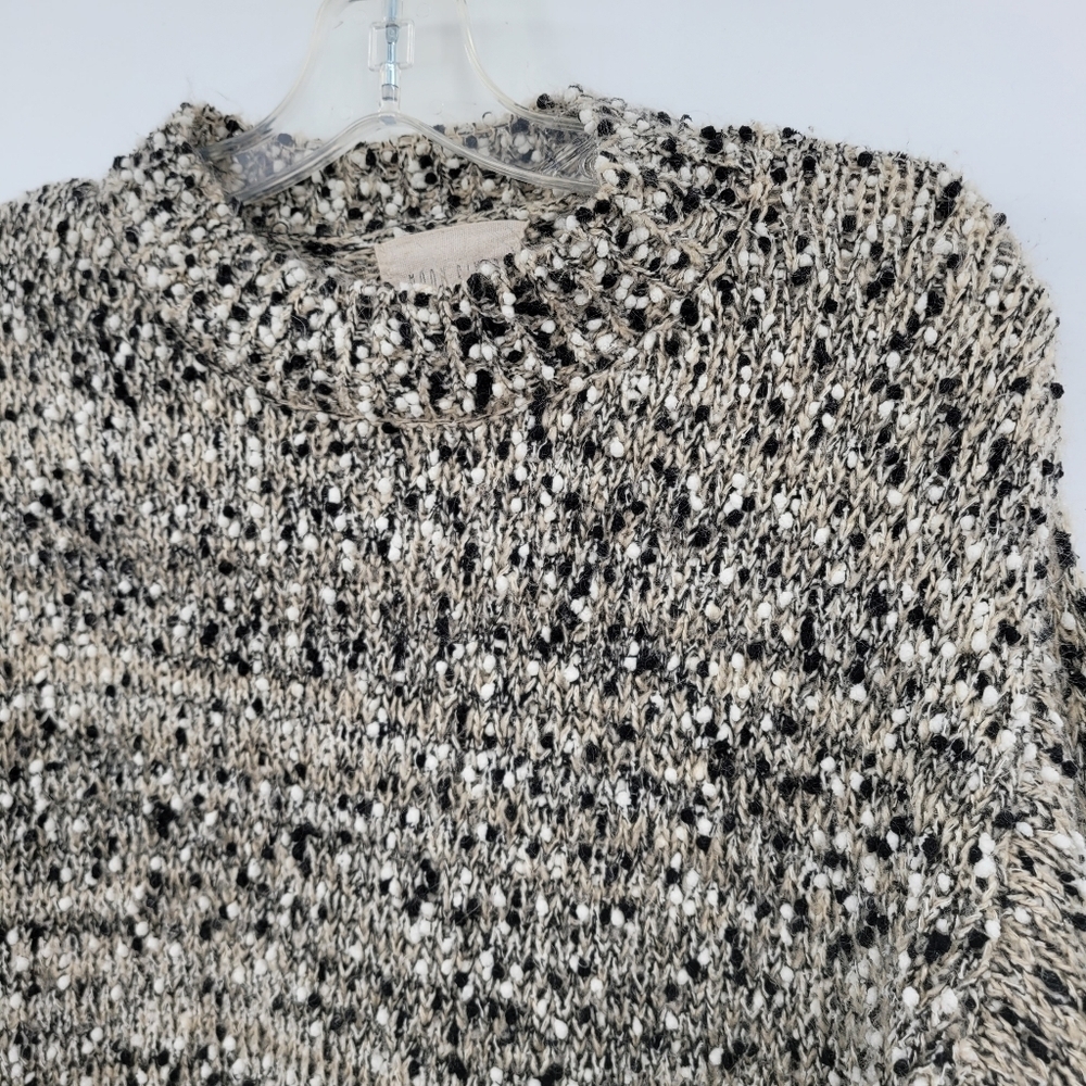 Anthropologie Moon River Oversied Loose Knit Puffy Sleeves Cozy Sweater - Picture 3 of 9